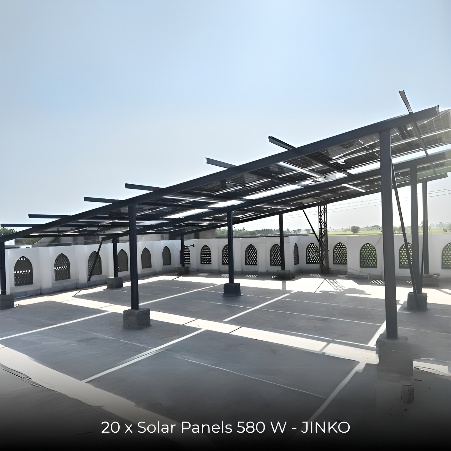 rooftop solar structure